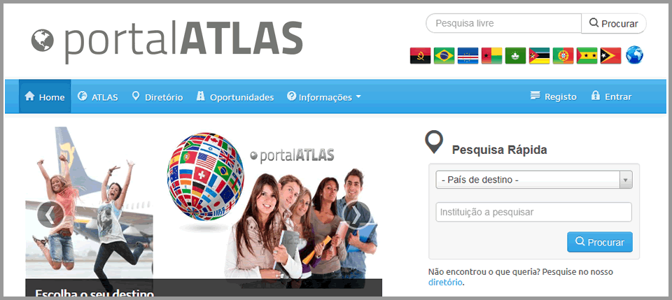 Bem vindo ao portalATLAS